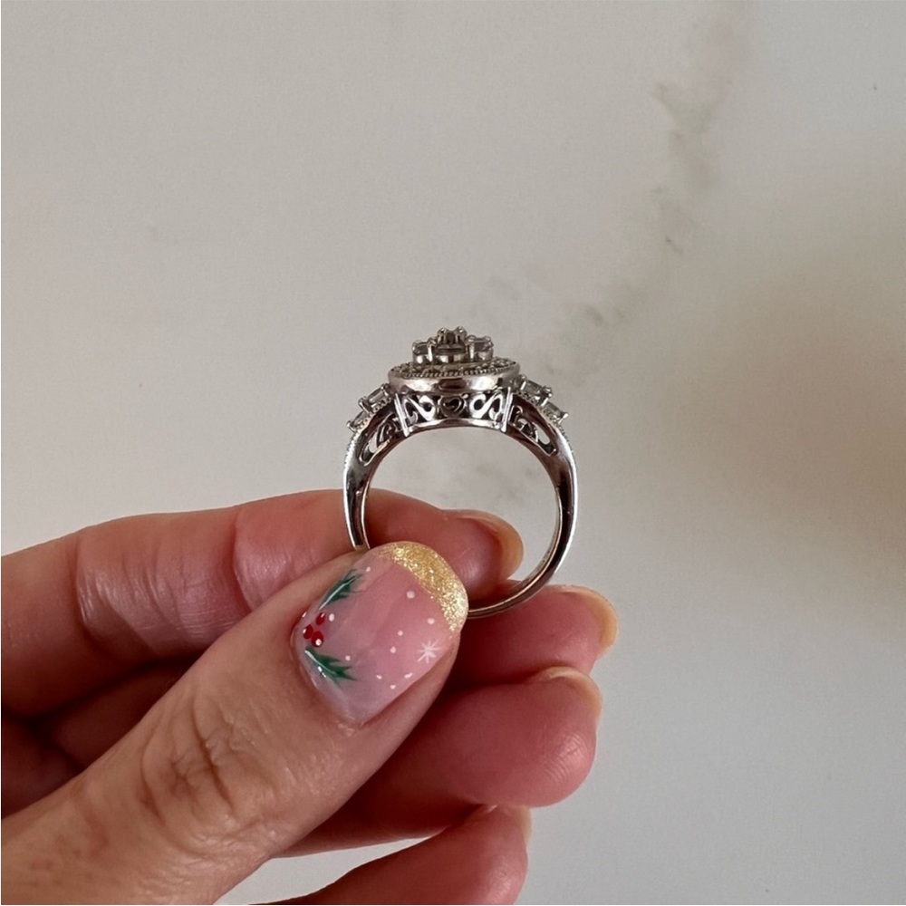 925 sterling silver & cz - Picture 5 of 8